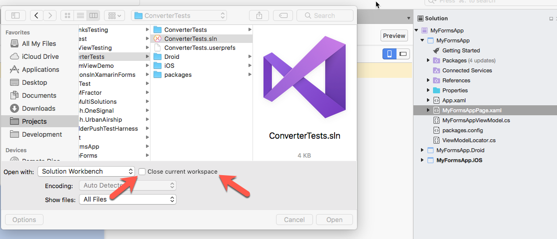 Visual Studio For Mac Open Two Solutions